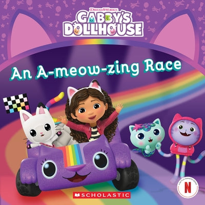 The A-Meow-Zing Race (Gabby's Dollhouse 8 X 8 #11) by Bobowicz, Pamela