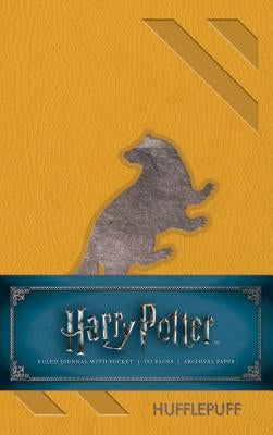 Harry Potter: Hufflepuff Ruled Pocket Journal by Insight Editions