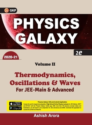 Physics Galaxy 2020-21: Vol.2 - Thermodynamics, Oscillations & Waves 2e by Arora, Ashish