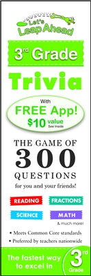 Let's Leap Ahead 3rd Grade Trivia Notepad: The Game of 300 Questions for You and Your Friends! by Lluch, Alex A.