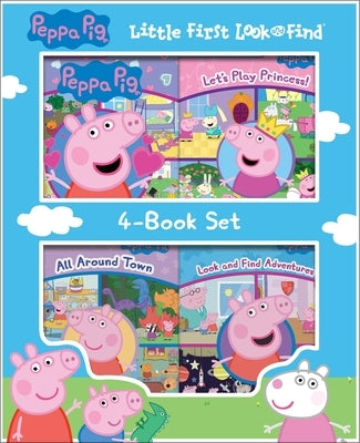 Peppa Pig: Little First Look and Find 4-Book Set by Pi Kids