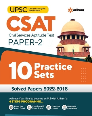 10 Practice Sets UPSC CSAT Civil Services Aptitude Test Paper 2 2023 by Tripathi, Rudraksh