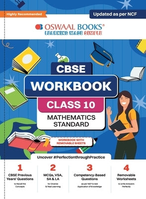 Oswaal CBSE Workbook Mathematics Class 10 Updated as per NCF For better results For 2024 Exam by Oswaal Editorial Board