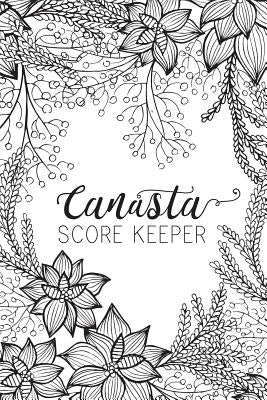 Black & White Canasta Score Keeper by Press, Midori