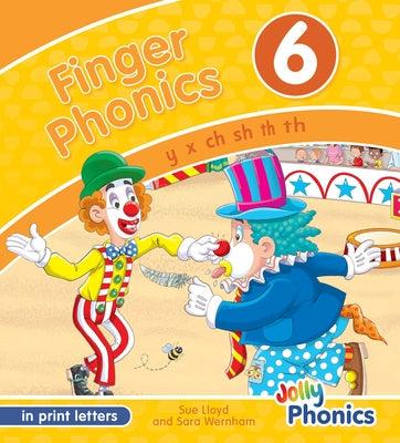 Finger Phonics Book 6: In Print Letters (American English Edition) by Wernham, Sara