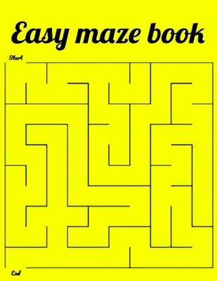 Easy maze book by Inc, Donfrancisco