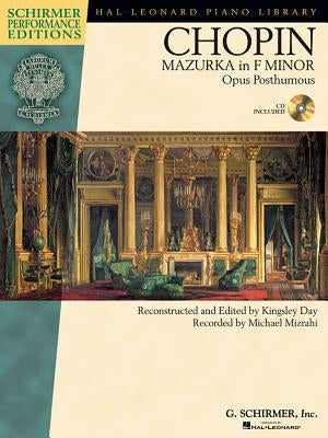 Chopin: Mazurka in F Minor, Opus Posthumous [With CD (Audio)] by Chopin, Frederic