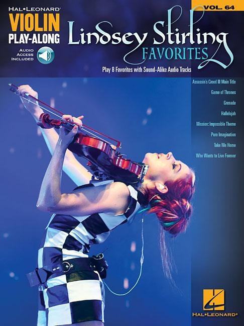 Lindsey Stirling Favorites Violin Play-Along Volume 64 Book/Online Audio by Stirling, Lindsey