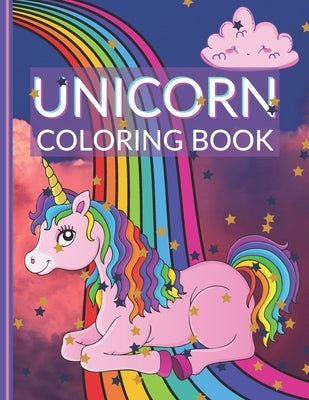 Unicorn Coloring Book: For Kind and Beautiful Girls & Kids Ages 4-8, Suitable for Fun Activities by Tale, Magical Fairy