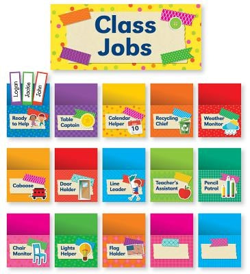 Tape It Up! Class Jobs Bulletin Board by Scholastic