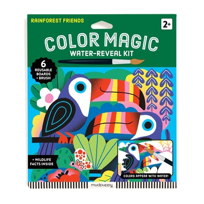 Rainforest Friends Color Magic Water-Reveal Kit by Mudpuppy