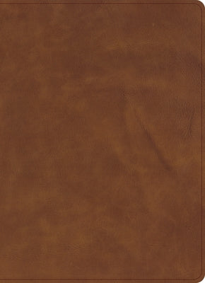 CSB Verse-By-Verse Reference Bible, Holman Handcrafted Collection, Marbled Tan Premium Calfskin by Csb Bibles by Holman