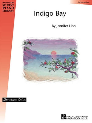 Indigo Bay: Hal Leonard Student Piano Library Intermediate Showcase Solo by Linn, Jennifer