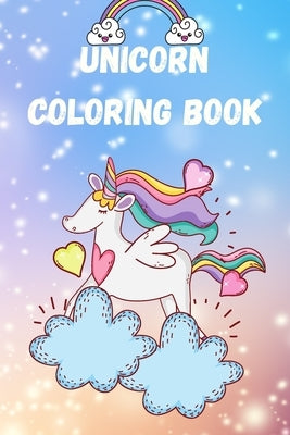 Unicorn Coloring Book: Coloring book for kids 4-8. 8.5x11 Pages 22 by Book, Coloring