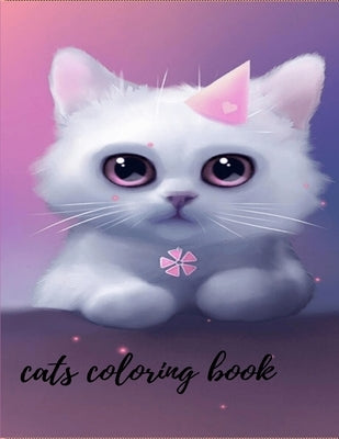 cat coloring book: with suitable dimensions(8.5"x11"), 75 page of cute cats. by Jethmy, Ali