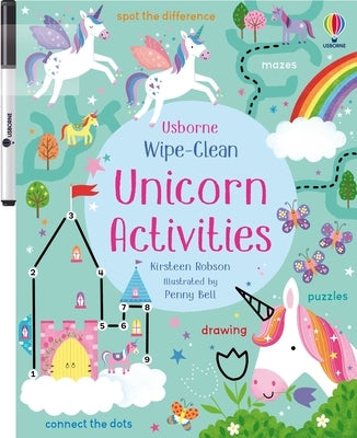 Wipe-Clean Unicorn Activities by Robson, Kirsteen