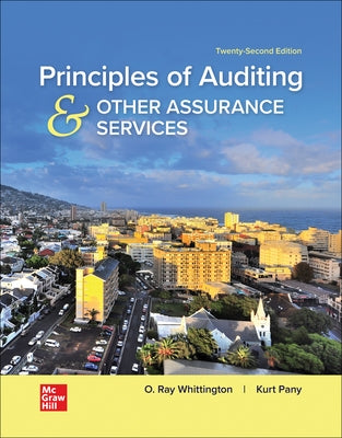 Loose Leaf for Principles of Auditing & Other Assurance Services by Whittington, Ray