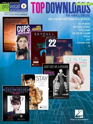 Top Downloads for Female Singers [With CD (Audio)] by Hal Leonard Corp