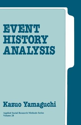 Event History Analysis by Yamaguchi, Kazuo