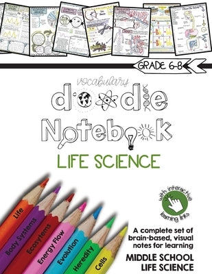 Life Science Doodle Notebook by Science, Captivate