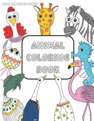 Kids Coloring Books Animal Coloring Book by Press, Winking Star