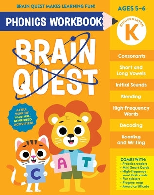 Brain Quest Phonics Workbook: Kindergarten by Workman Publishing