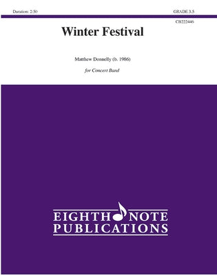 Winter Festival: Conductor Score & Parts by Donnelly, Matthew