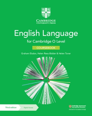 Cambridge O Level English Language Coursebook with Digital Access (2 Years) [With Access Code] by Elsdon, Graham