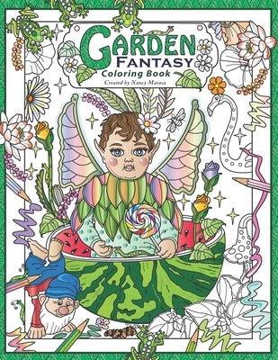 Garden Fantasy Coloring Book by Marasa, Nancy