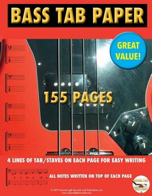 Bass TAB Paper: Best TAB Easy Write by Ongley, Marc Lachlan