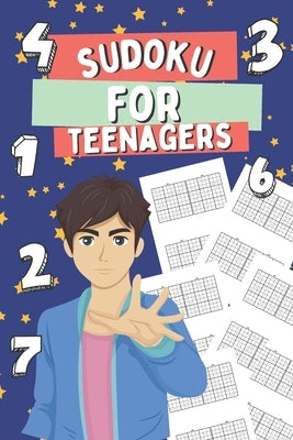 Sudoku for Teenagers: 200 Sudoku Puzzles for Beginners, Gift Idea for Clever Kids, 100 Very Easy and 100 Easy Sudokus by Thane, Sharon