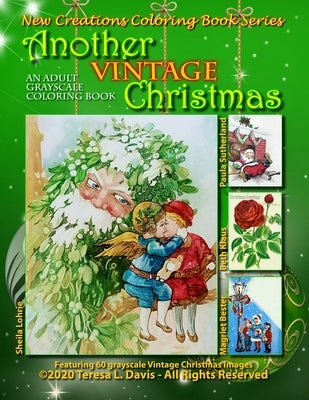 New Creations Coloring Book Series: Another Vintage Christmas by Davis, Brad