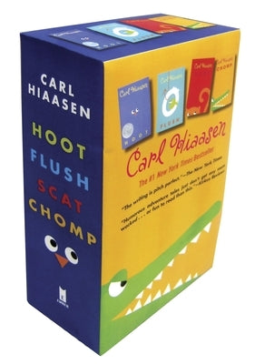 Hiaasen 4-Book Trade Paperback Box Set: Chomp; Flush; Hoot; Scat by Hiaasen, Carl