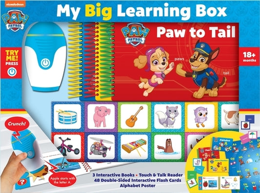 Nickelodeon Paw Patrol: My Big Learning Box Sound Book Set by Broderick, Kathy