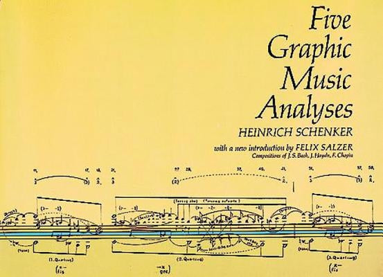 Five Graphic Music Analyses by Schenker, Heinrich