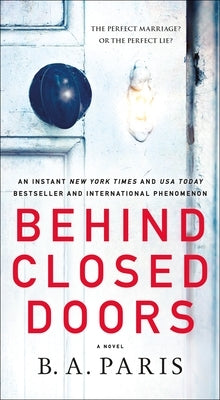 Behind Closed Doors by Paris, B. A.