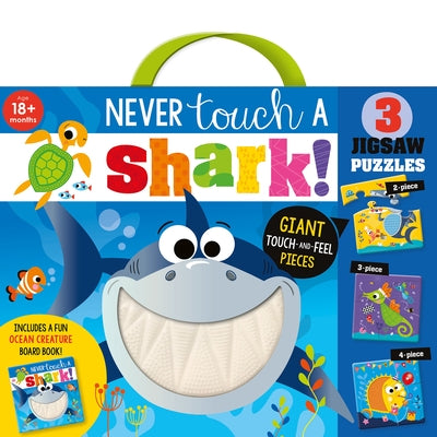 Never Touch a Shark Jigsaw [With Puzzle] by Greening, Rosie