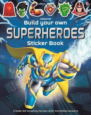 Build Your Own Superheroes Sticker Book by Tudhope, Simon