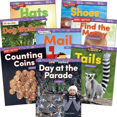 Measurement & Data: Grades K-1 (8-Book Set) by Teacher Created Materials