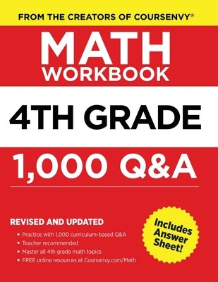 4th Grade Math Workbook by Coursenvy