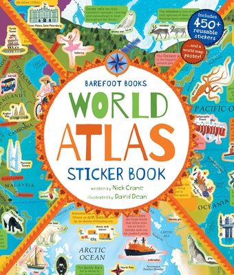 Barefoot Books World Atlas Sticker Book by Crane, Nick