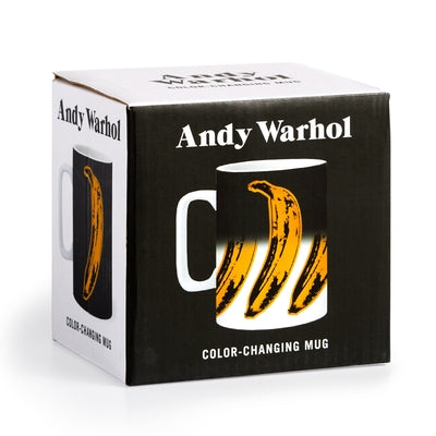 Warhol Banana Color Changing Ceramic Mug by Galison