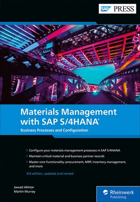 Materials Management with SAP S/4hana: Business Processes and Configuration by Akhtar, Jawad