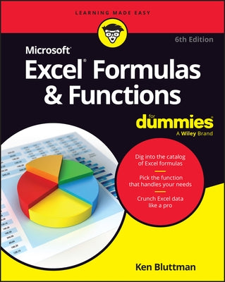 Microsoft 365 Excel Formulas & Functions for Dummies by Bluttman, Ken