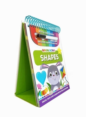 Tiny Tots Shapes: Wipe Clean Book with Carry Handle and Easel by Igloobooks