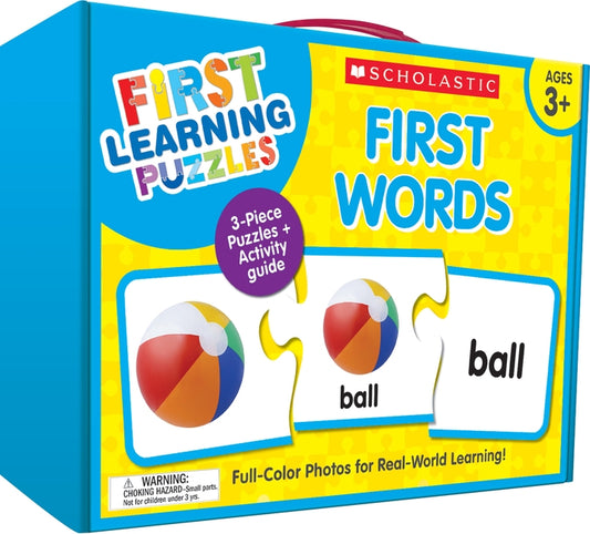 First Learning Puzzles: First Words by Scholastic