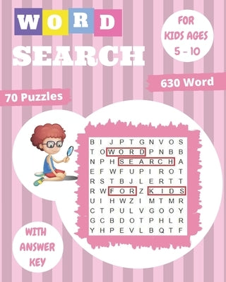 word search for kids ages 5-10: 70 Easy Large Print Word Find Puzzles for Kids, Improve Spelling, Vocabulary, and Memory For Kids! by You, Someone Loves