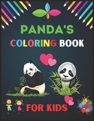 Pandas Coloring Book for Kids: A Cool, Funny & Stress Relief Pandas Designs to Color for Kids and Toddlers. Coloring Book for Primary kids, Boys and by Nf@r Color Station