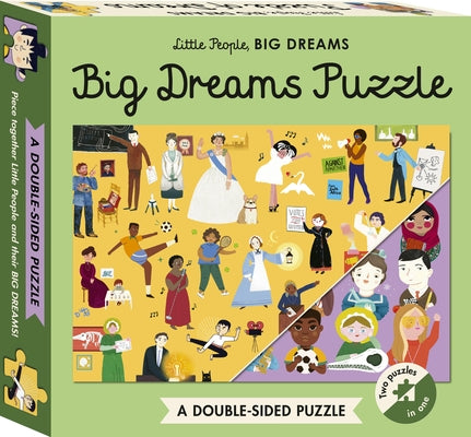 Little People, Big Dreams Puzzle: 100-Piece Double-Sided Puzzle by Sanchez Vegara, Maria Isabel