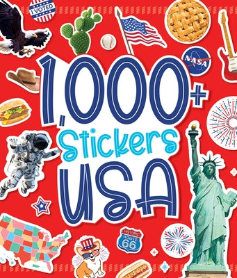 1,000 Stickers: USA by Duopress Labs